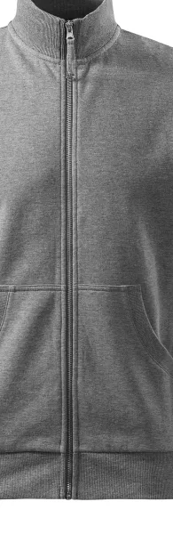 Herren Sweatshirt ohne Kapuze - Metallreißverschluss