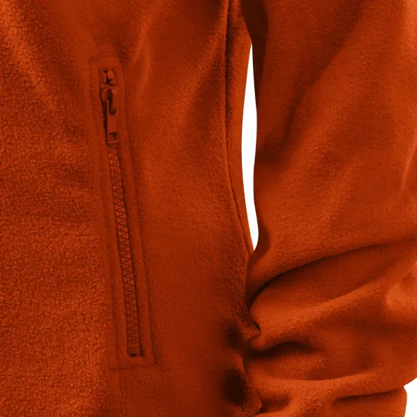 Damen Fleecejacke - Praktische Taschen mit Reißverschluss