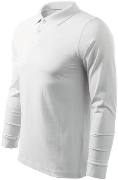 Langärmliges Poloshirt für Herren - Polohemd aus Baumwolle für Herren