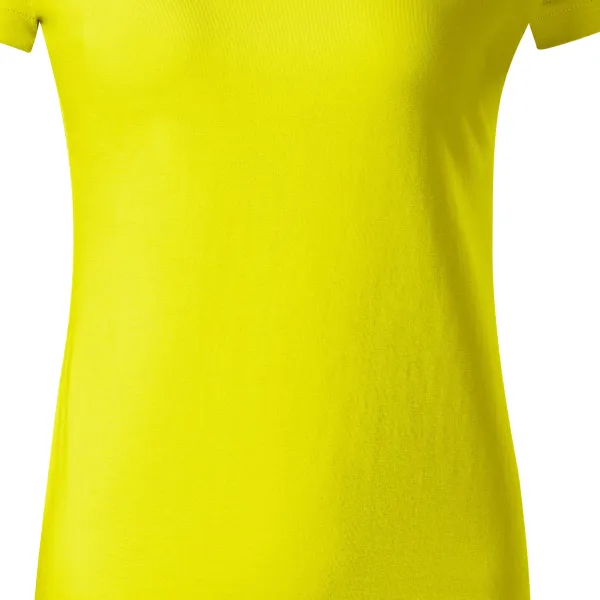 Damen einfaches T-Shirt - Sanft taillierter Schnitt