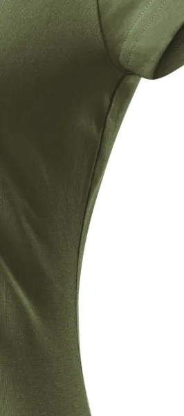 Slim Fit Damen T-Shirt mit rundem Halsausschnitt - Schnitt mit Seitennähten