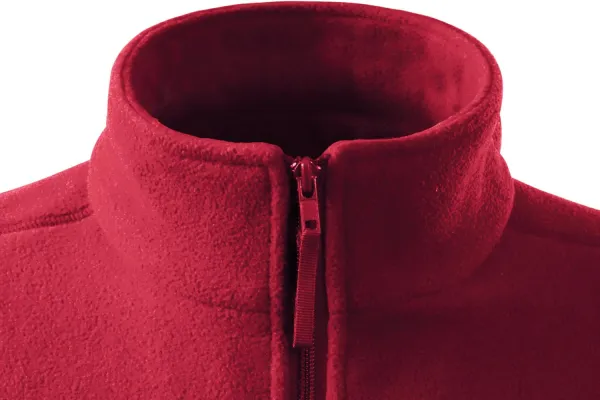 Klassische Fleeceweste - Reißverschluss bis zum Kinn