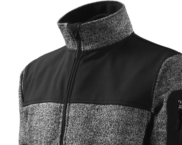Herrenjacke für Freizeit - Dunkle Kontrastdetails