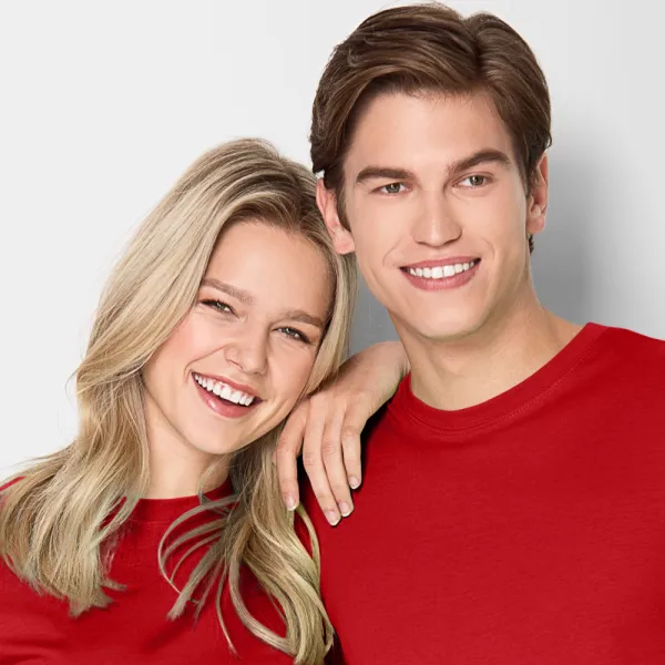 Leichtes T-Shirt - Klassischer Rundhalsausschnitt