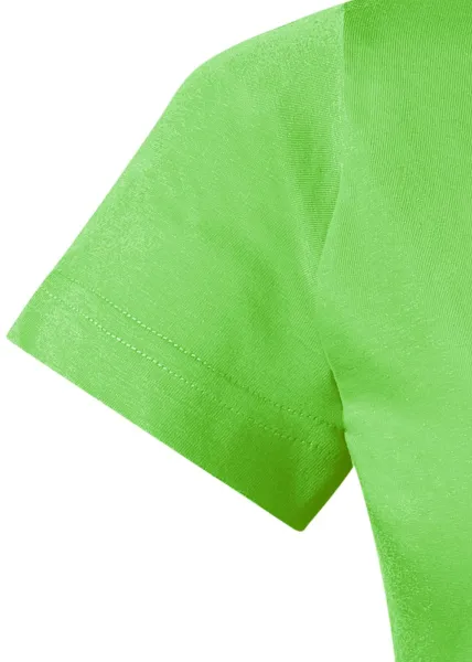 Damen einfaches T-Shirt - Klassische kurze Ärmel