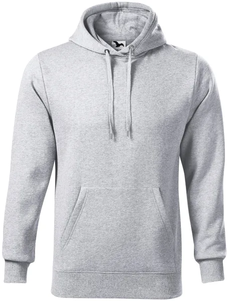 Herren Sweatshirt mit Kapuze ohne Reißverschluss - Lockere Passform mit Seitennähten