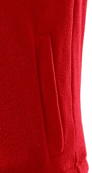 Klassische Fleeceweste - Praktische Taschen mit Reißverschluss