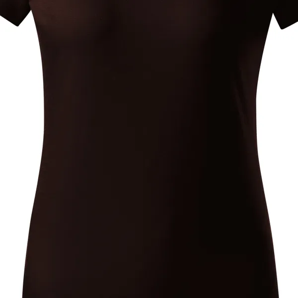 Damen einfaches T-Shirt - Sanft taillierter Schnitt