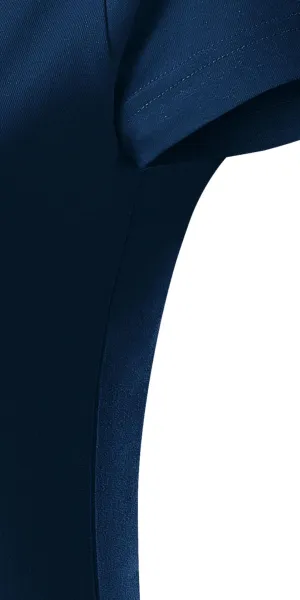 Damen einfaches T-Shirt - Schnitt mit Seitennähten
