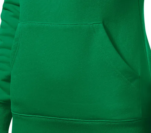 Damen Sweatshirt mit Kapuze ohne Reißverschluss - Beutel im Känguru-Stil