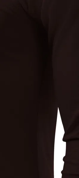 Langärmliges T-Shirt für Männer - Schnitt mit Seitennähten