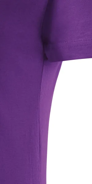 Damen klassisches T-Shirt - Schnitt mit Seitennähten