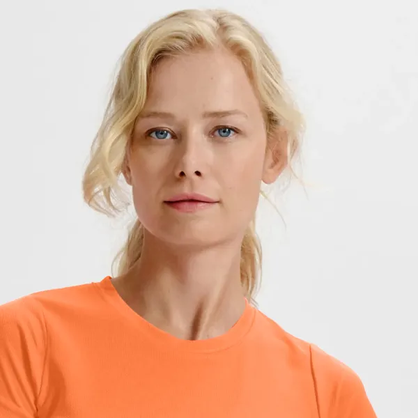 Damen Sport T-Shirt - Klassischer Rundhalsausschnitt