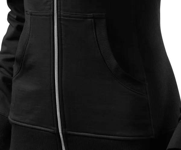 Damen Sweatshirt ohne Kapuze - Taschen im Känguru-Stil