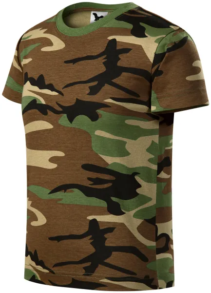 T-Shirt der Camouflage-Kinder - Kinder Camouflage T-Shirt nicht nur für den Wald