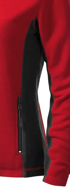 Damen Fleece-Kontrastjacke - Dunkle Kontrastdetails