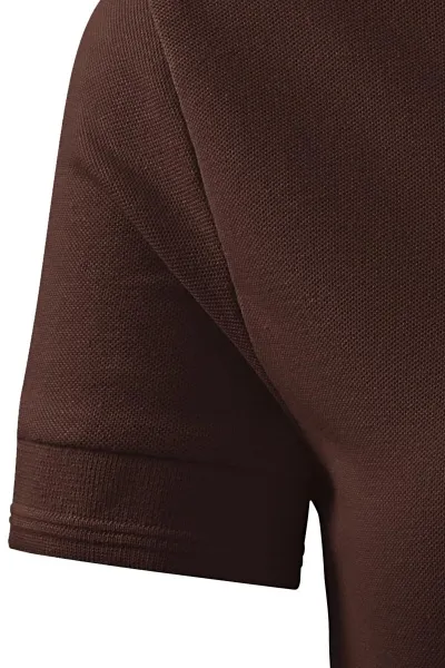 Damen elegantes Poloshirt - Klassische kurze Ärmel