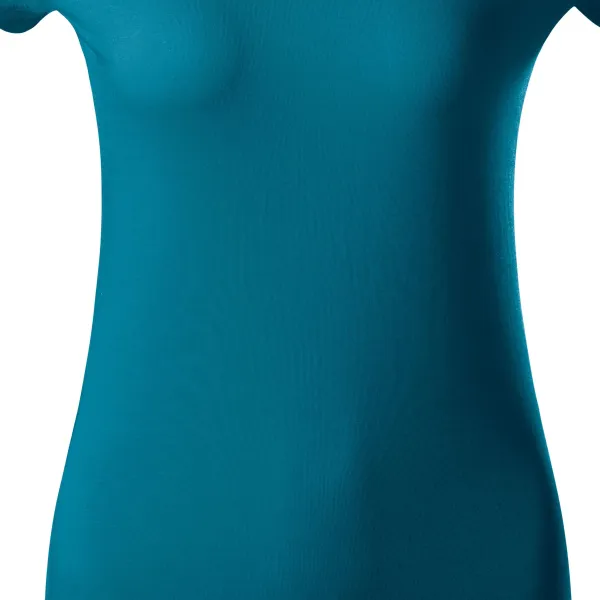 Exklusives Damen T-Shirt - Schmale, konische Passform