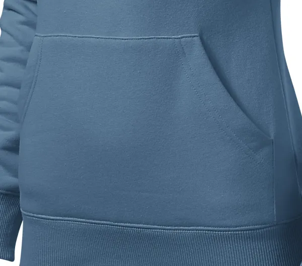 Damen Sweatshirt mit Kapuze ohne Reißverschluss - Beutel im Känguru-Stil