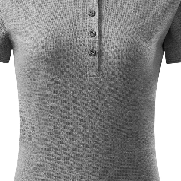 Damen elegantes Poloshirt - Sanft taillierter Schnitt