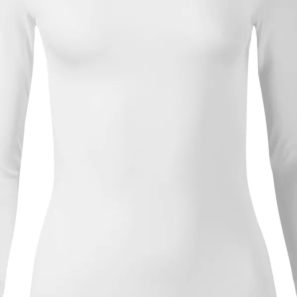 Damen T-Shirt mit langen Ärmeln und tiefem Ausschnitt - Sanft taillierter Schnitt