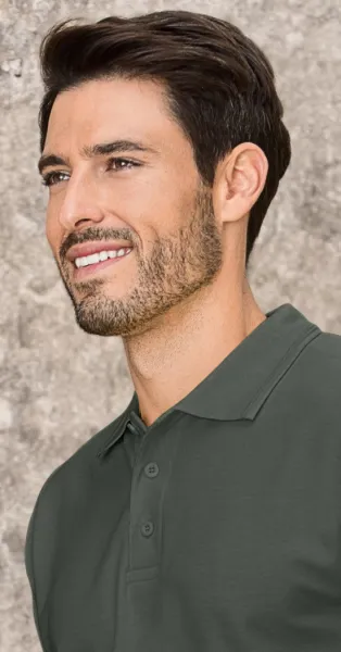 Loses Poloshirt der Männer - 3-Knopf-Verschluss