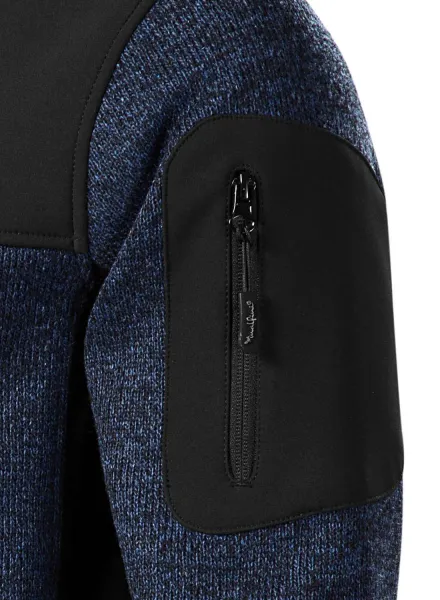 Herrenjacke für Freizeit - 3 praktische Taschen mit Reißverschluss