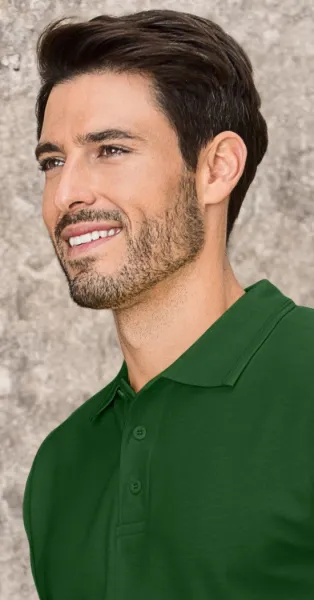 Loses Poloshirt der Männer - 3-Knopf-Verschluss