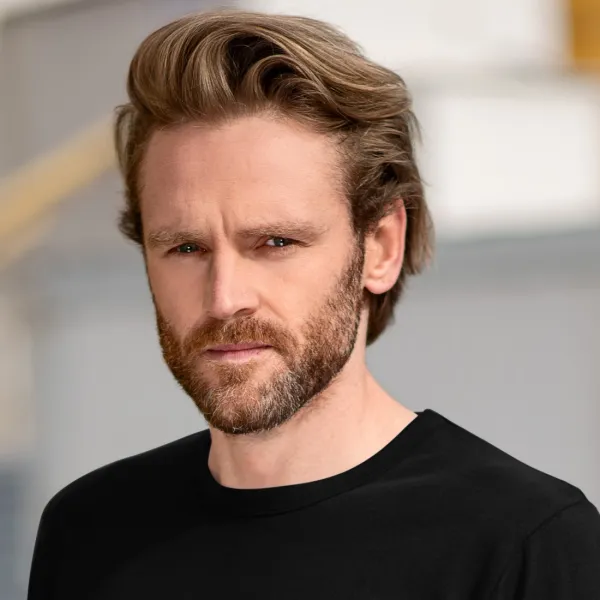 Langlebiges T-Shirt für Herren - Klassischer Rundhalsausschnitt