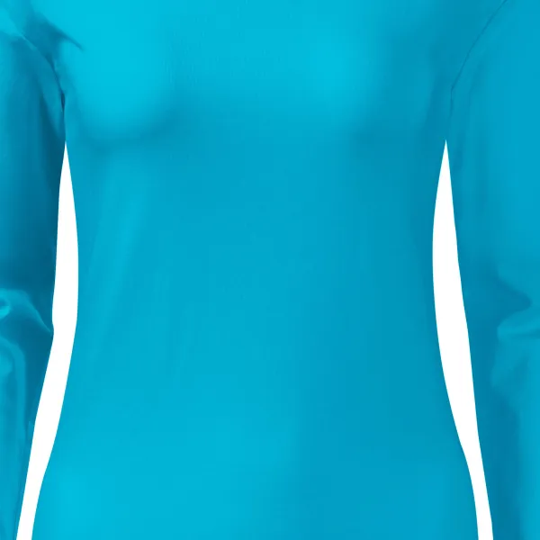 Eng anliegendes Damen-T-Shirt mit langen Ärmeln - Sanft taillierter Schnitt