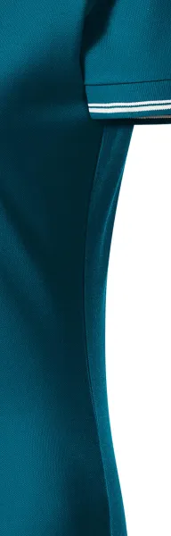 Damen Poloshirt mit kurzen Ärmeln - Schnitt mit Seitennähten