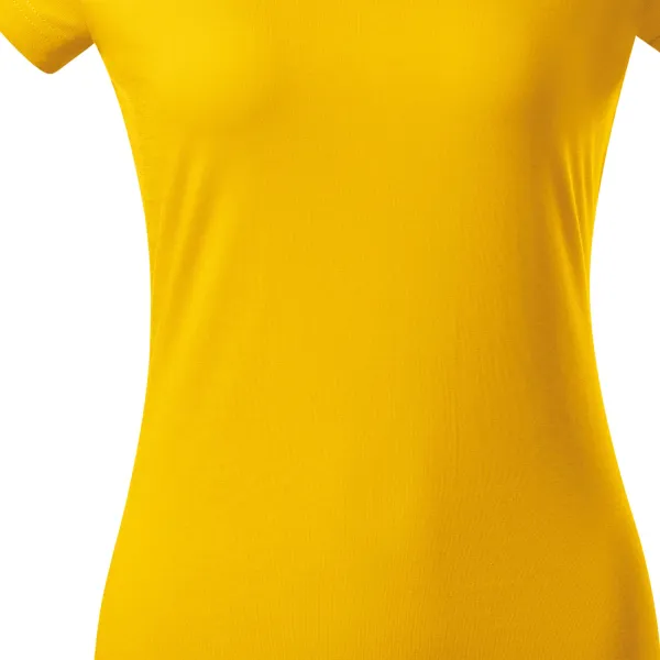 Slim Fit Damen T-Shirt mit V-Ausschnitt - Sanft taillierter Schnitt