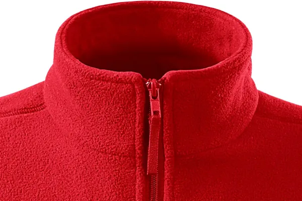Klassische Fleeceweste - Reißverschluss bis zum Kinn