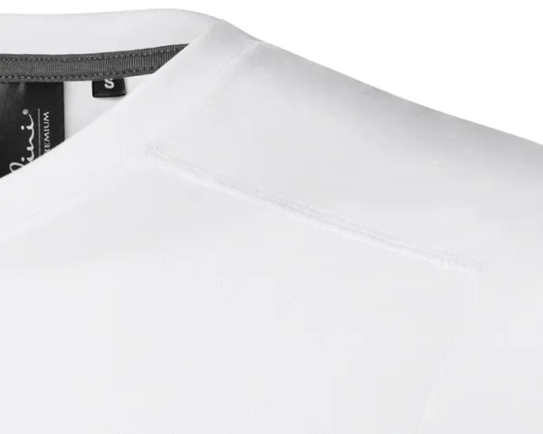 Herren T-Shirt verziert - Dekorative Steppnähte vorne oben