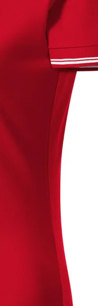 Damen Poloshirt mit kurzen Ärmeln - Schnitt mit Seitennähten