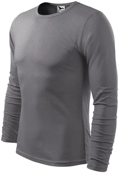 Langärmliges T-Shirt für Männer - Herren Baumwoll-T-Shirt für jeden Tag