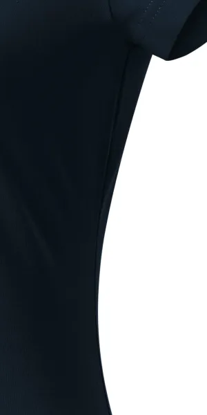 Slim Fit Damen T-Shirt mit V-Ausschnitt - Schnitt mit Seitennähten