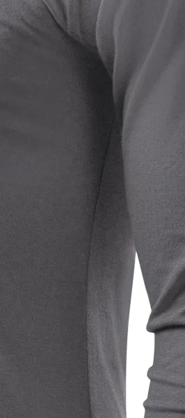 Langärmliges T-Shirt für Männer - Schnitt mit Seitennähten