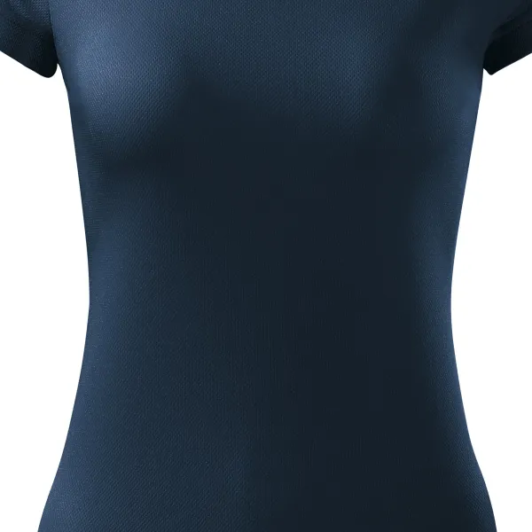 Damen Sport T-Shirt - Sanft zulaufender Schnitt
