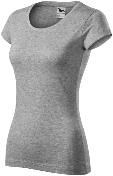 Slim Fit Damen T-Shirt mit rundem Halsausschnitt - Bequemes Damen-T-Shirt aus Baumwolle
