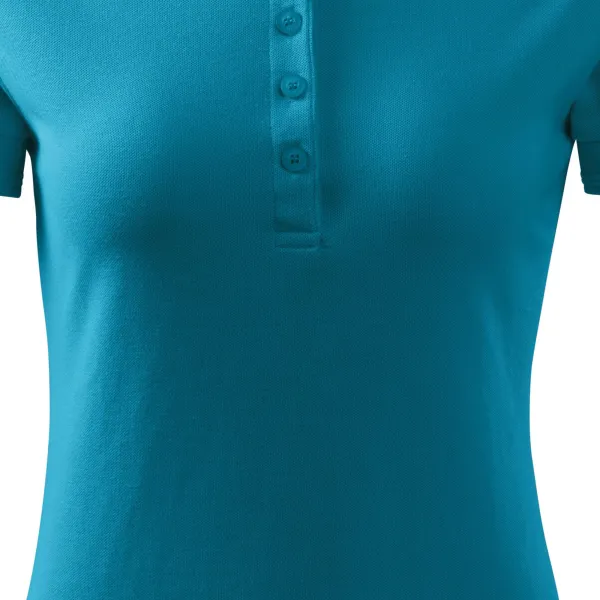 Damen elegantes Poloshirt - Sanft taillierter Schnitt