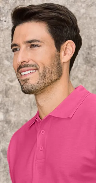 Loses Poloshirt der Männer - 3-Knopf-Verschluss