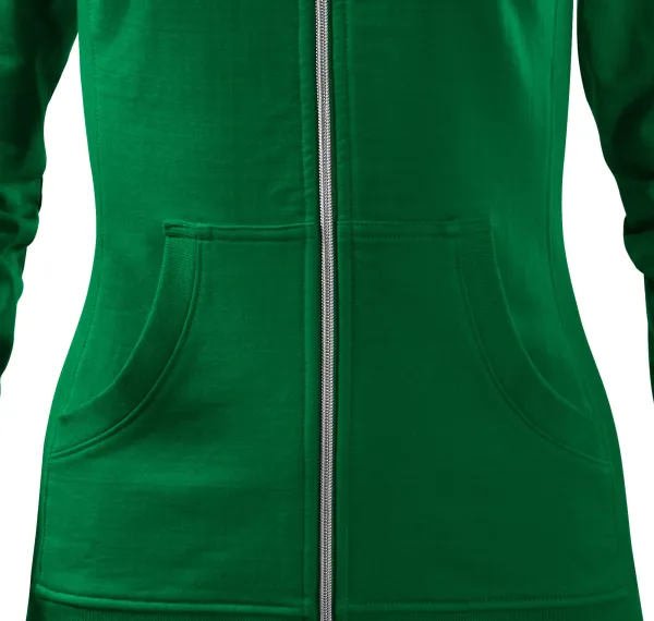 Damen Sweatshirt ohne Kapuze - Taillierter Schnitt mit Seitennähten