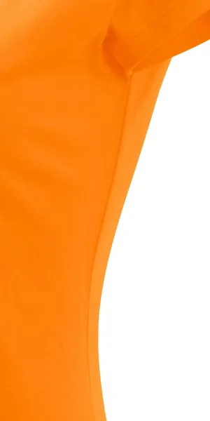 Damen T-Shirt mit sehr kurzen Ärmeln - Schnitt mit Seitennähten