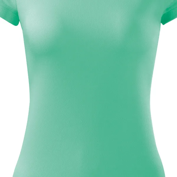 Damen Sport T-Shirt - Sanft zulaufender Schnitt