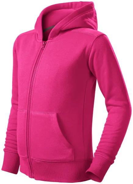 Kinder Sweatshirt mit Kapuze - Kinder-Sweatshirt mit Reißverschluss und Kapuze