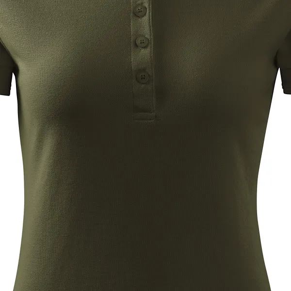Damen elegantes Poloshirt - Sanft taillierter Schnitt