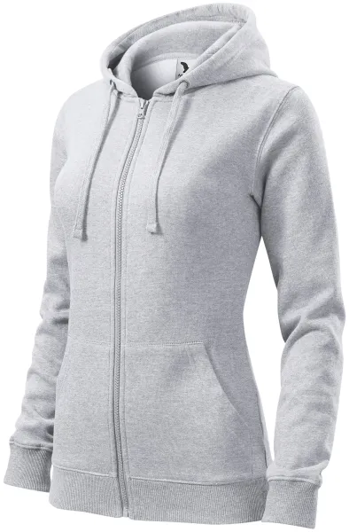Damen Hoodie mit Kapuze - Damen-Sweatshirt mit Reißverschluss und Kapuze