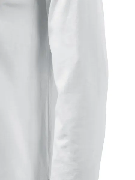 Herren Kontrast T-Shirt mit langen Ärmeln - Schnitt mit Seitennähten