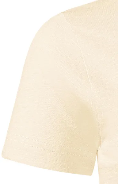 Herren-T-Shirt aus strukturierter Bio-Baumwolle - Klassische kurze Ärmel